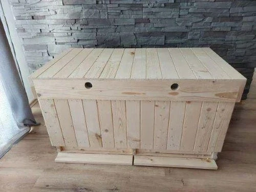 Ležan úl na 24 rámků, prosklený, dvojsklo