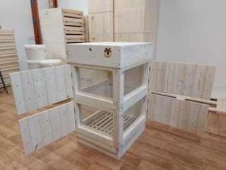 Včelí úl – 6× sklo